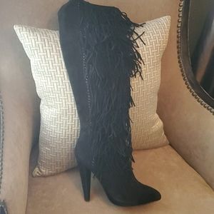 Steve Madden Maraka Black Suede 6
